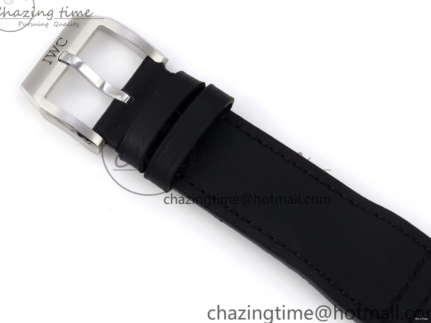 MIROTIME 0331 Pilot Mark XX IW328201 ZF 1:1 Best Edition Black Dial on Black Leather Strap A Affordable 7028